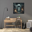 Catacombs Beneath the City Canvas