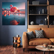 Flamingo Grace Canvas