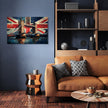 Tower Bridge Flag Canvas