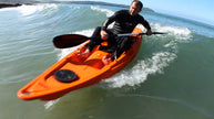 Kaafu Solo Kayak | Orange | Lightweight & Stable