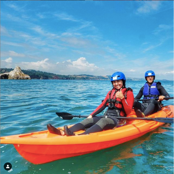 Kayak Tandem Mahee | Arancione | Stabile e Resistente