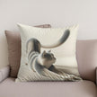 Stretching Cat Cotton Cushion