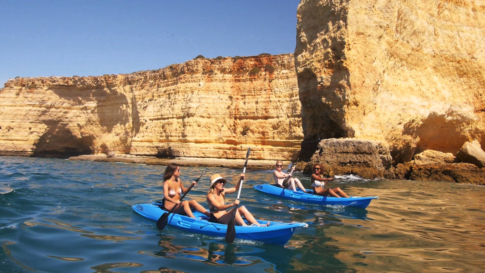Mahee Double Seater Kayak Blue Package Deal