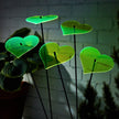 Large Garden Décor Ornaments Set of 5 'Hearts'