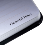 Financial Times Leather Notebook