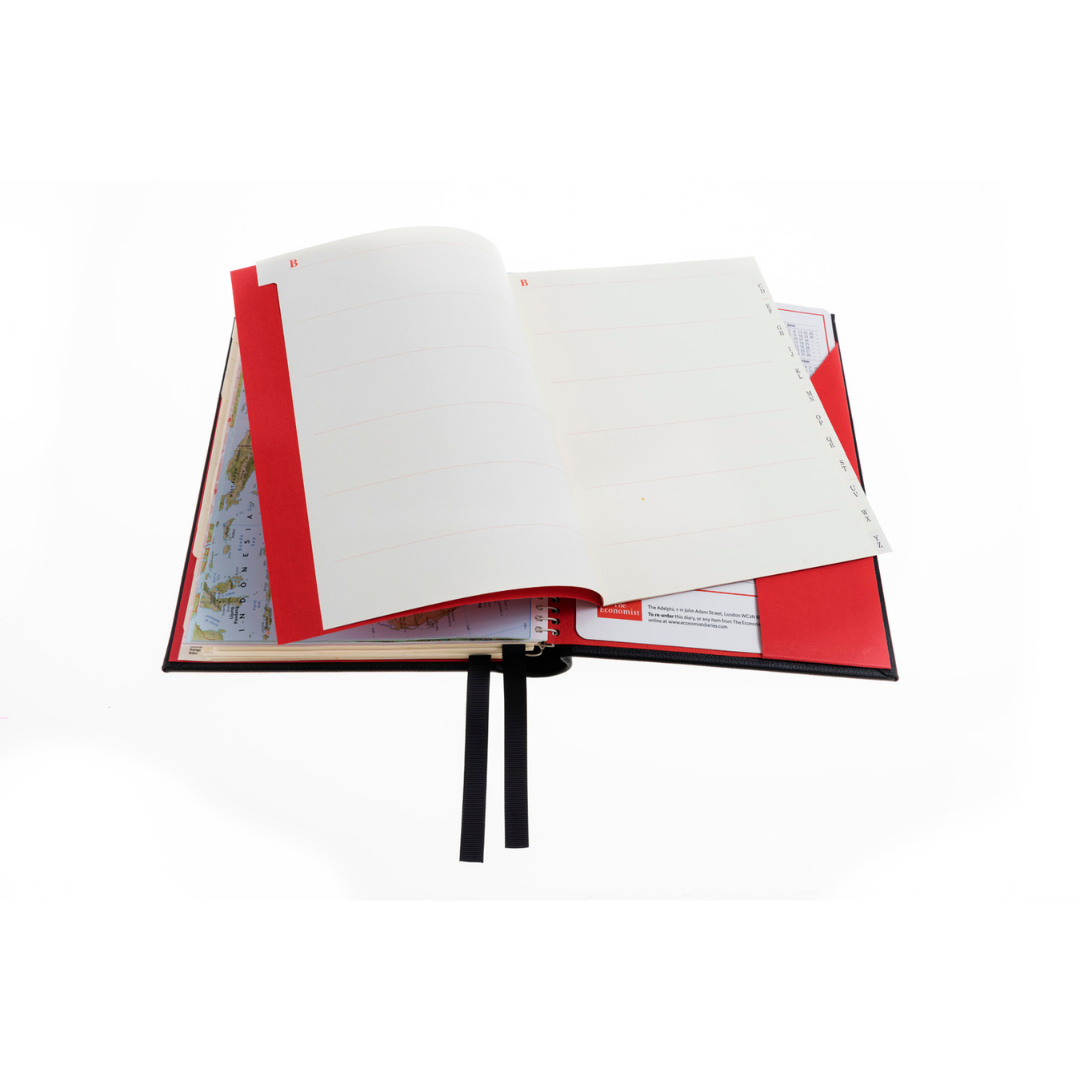 2026 Desk Diary - Week-to-View Planner - Black