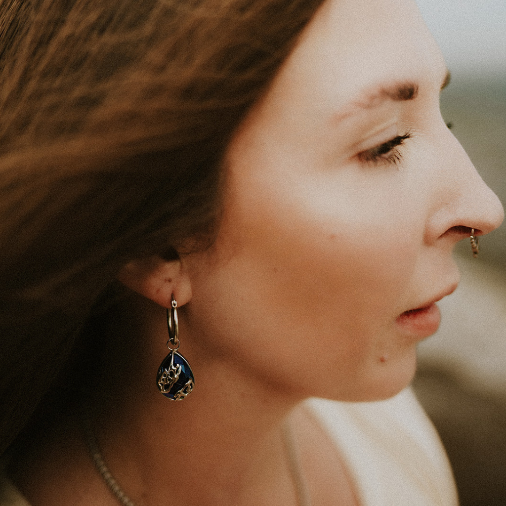 Siren’s Sorrow Teardrop Earrings