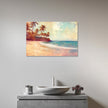 Melancholic Beach Reverie Canvas