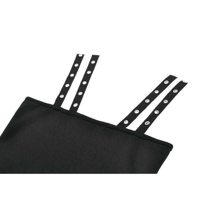 Dark in Love Punk Lace-Up Corset Style Top