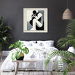 Contemplative Silhouette Canvas