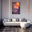 Twin Suns Exoplanet Canvas