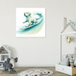 Labrador Surfing Fun Canvas