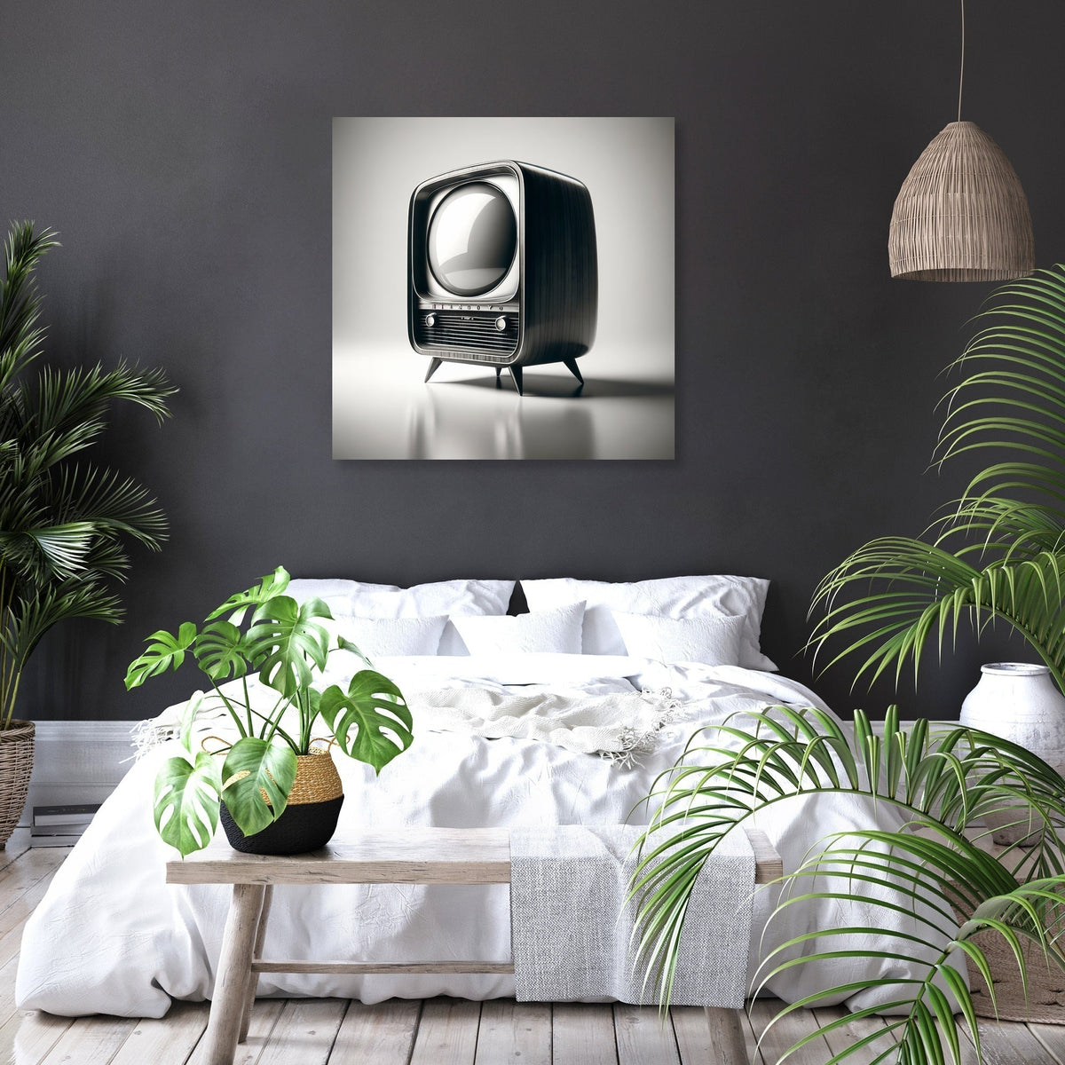 Classic TV Solitude Canvas
