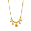 Seraphina Luxe 18k vergoldete Charm-Halskette
