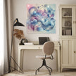 Dreamscape Layered Forms Canvas