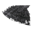Dark in Love Morwenna Bat Mesh Layered Goth Mini Dress