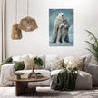 Polar Bear Elegance Canvas