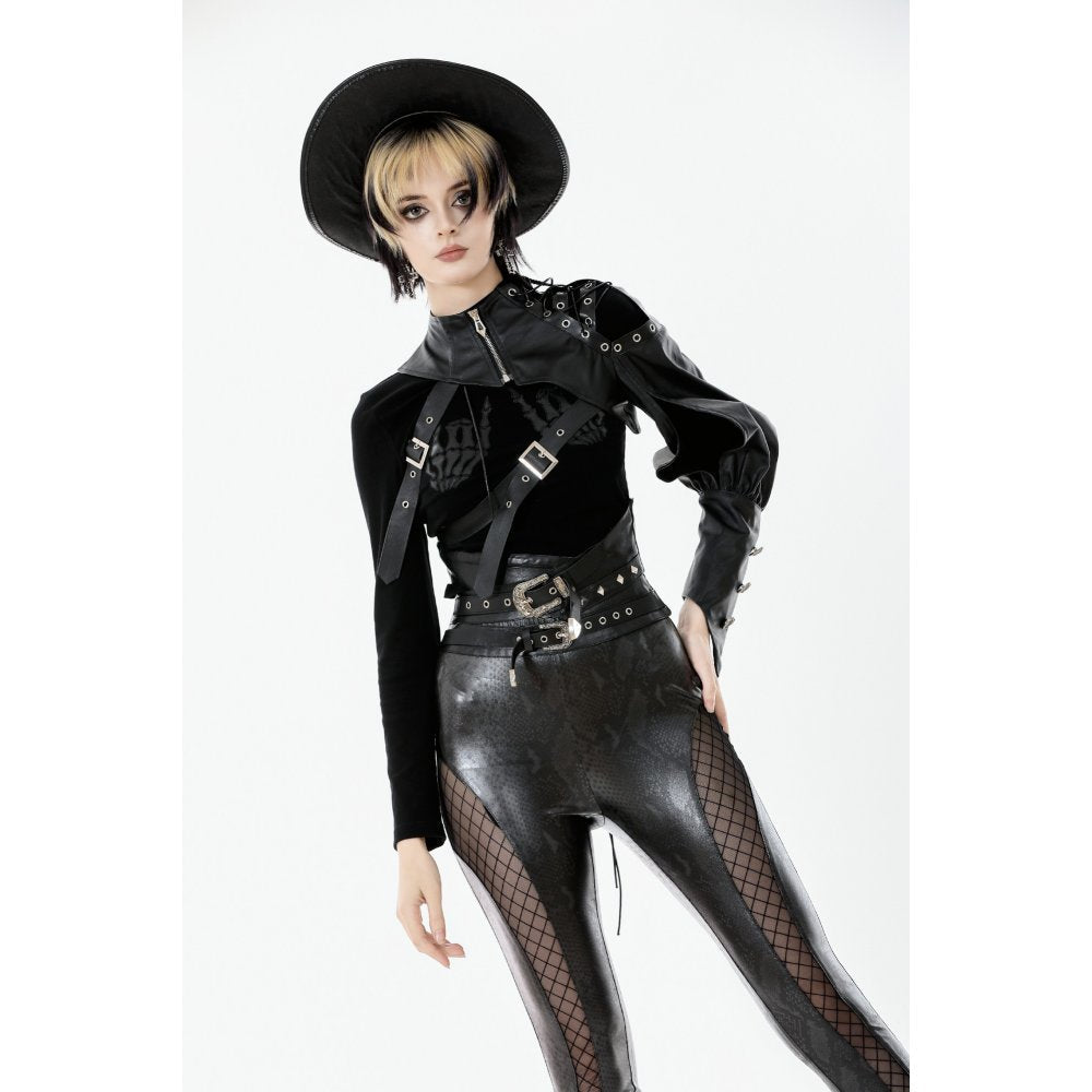 Dark in Love Zora Single Sleeve Harness Shrug