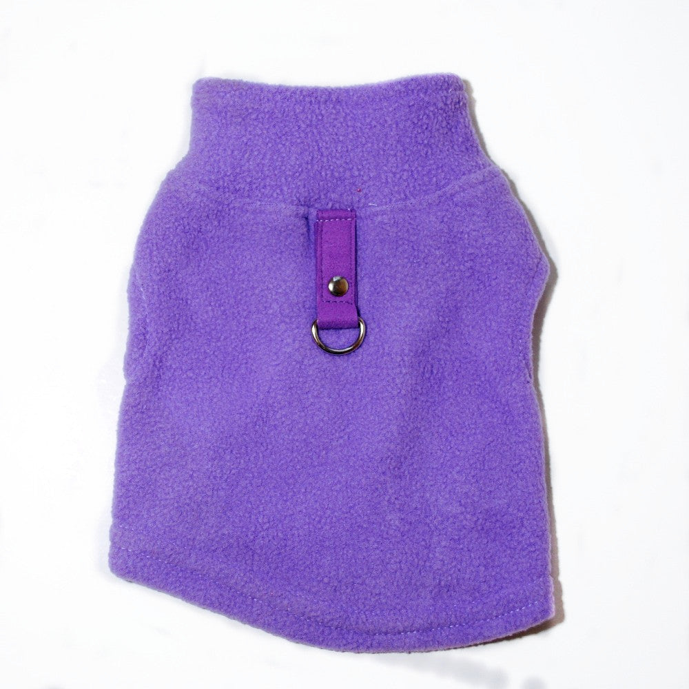 Plaid print pet clothes