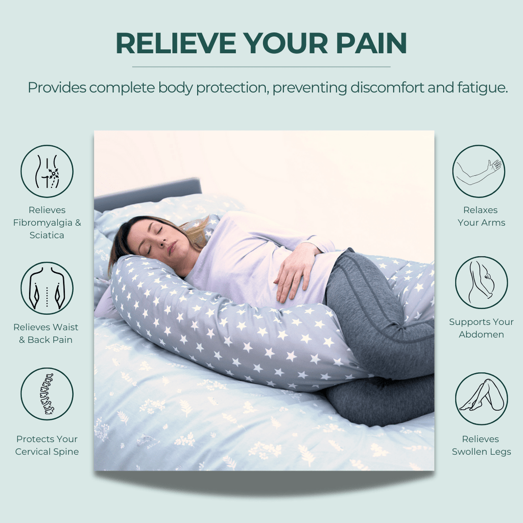 12 FT Maternity Pillow / Pregnancy Pillow - No Case