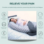 Maternity Pillow And Case 12 Ft - Buttercup Cream