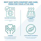 9 Ft Maternity Pillow And Case - White