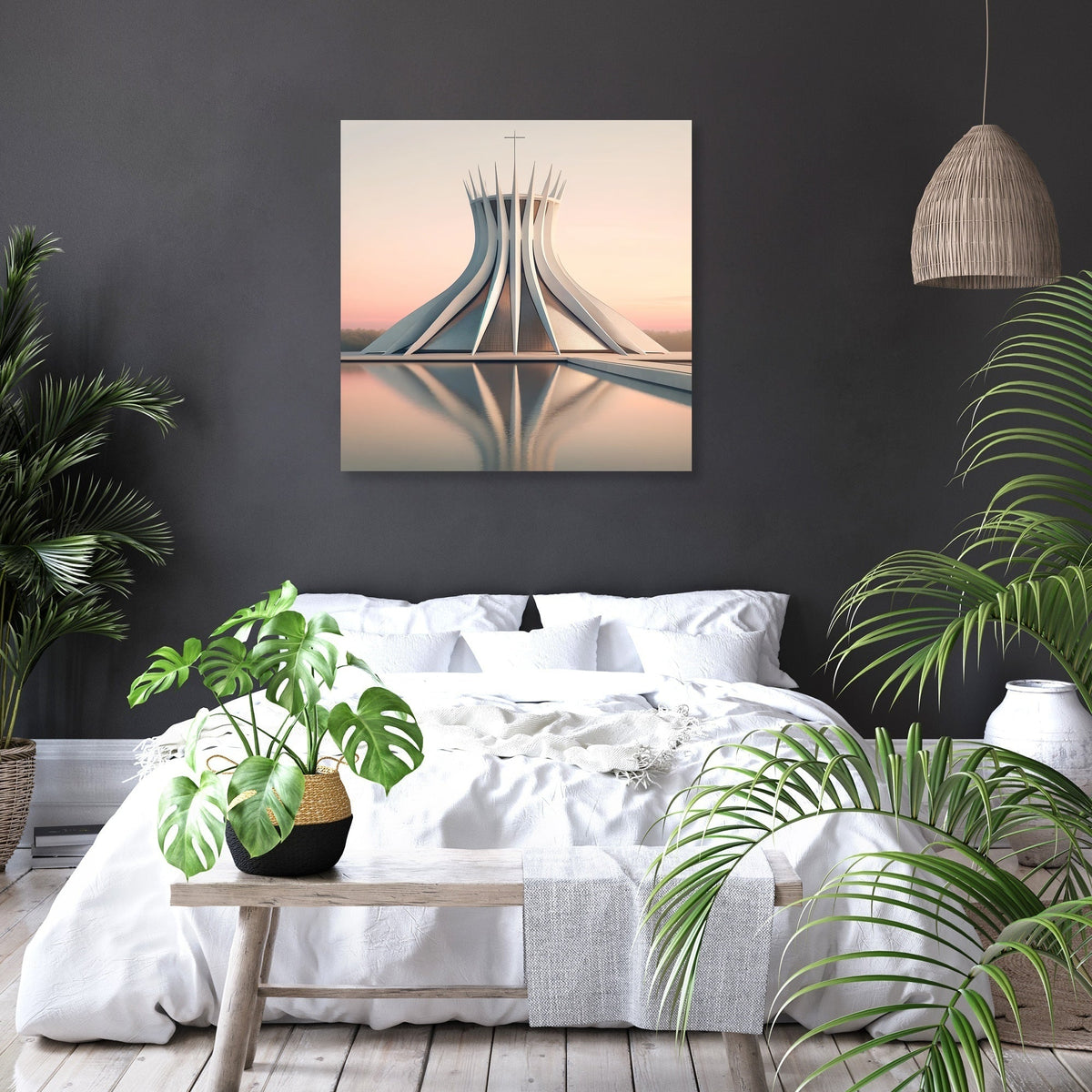 Metropolitan Cathedral Reflections Canvas