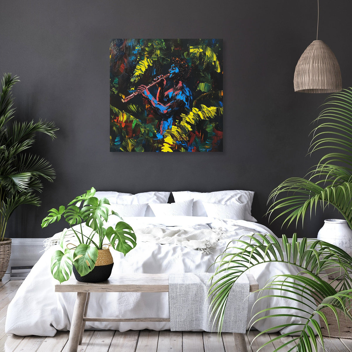 Faun's Serenade Canvas