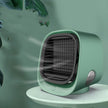 Air Cooler Fan Mini Desktop Air Conditioner with Night Light Mini USB Water Cooling