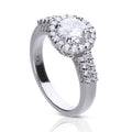 Diamonfire Halo Ring