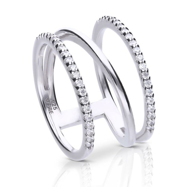 Diamonfire Triple Ring
