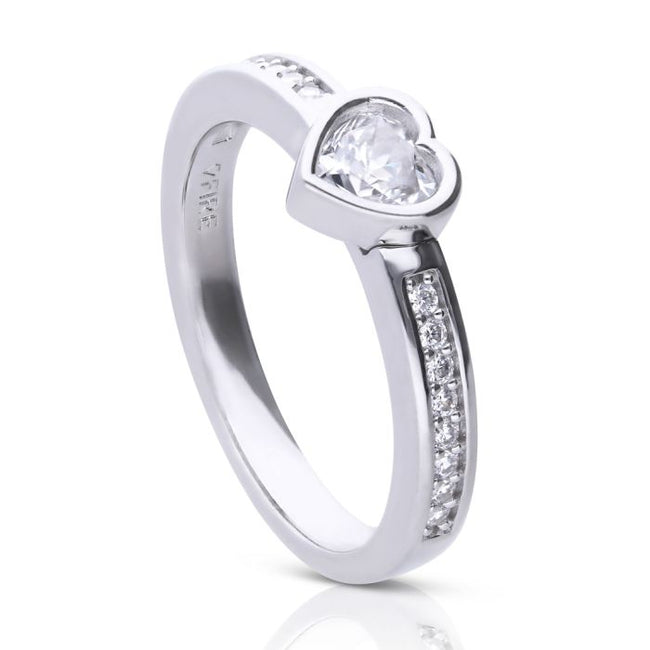 Diamonfire Heart Ring