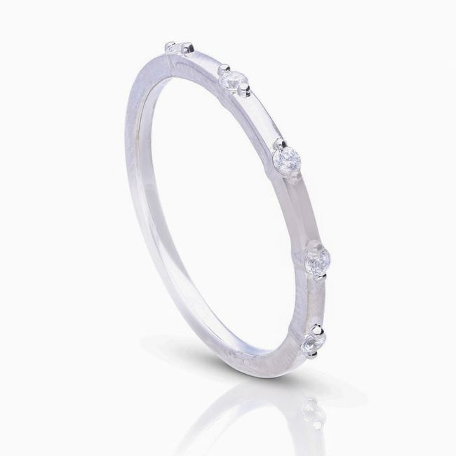 Diamonfire Studded Zirconia Ring