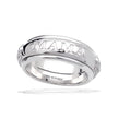 Diamonfire Mama Textured Spinner Ring