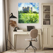 Irish Castle Spring Canvas