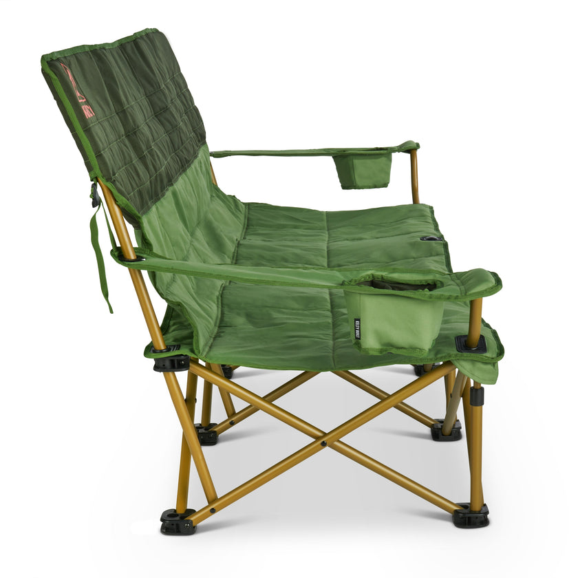 Kelty Three Seater Lowdown Couch - Dill/Duffle