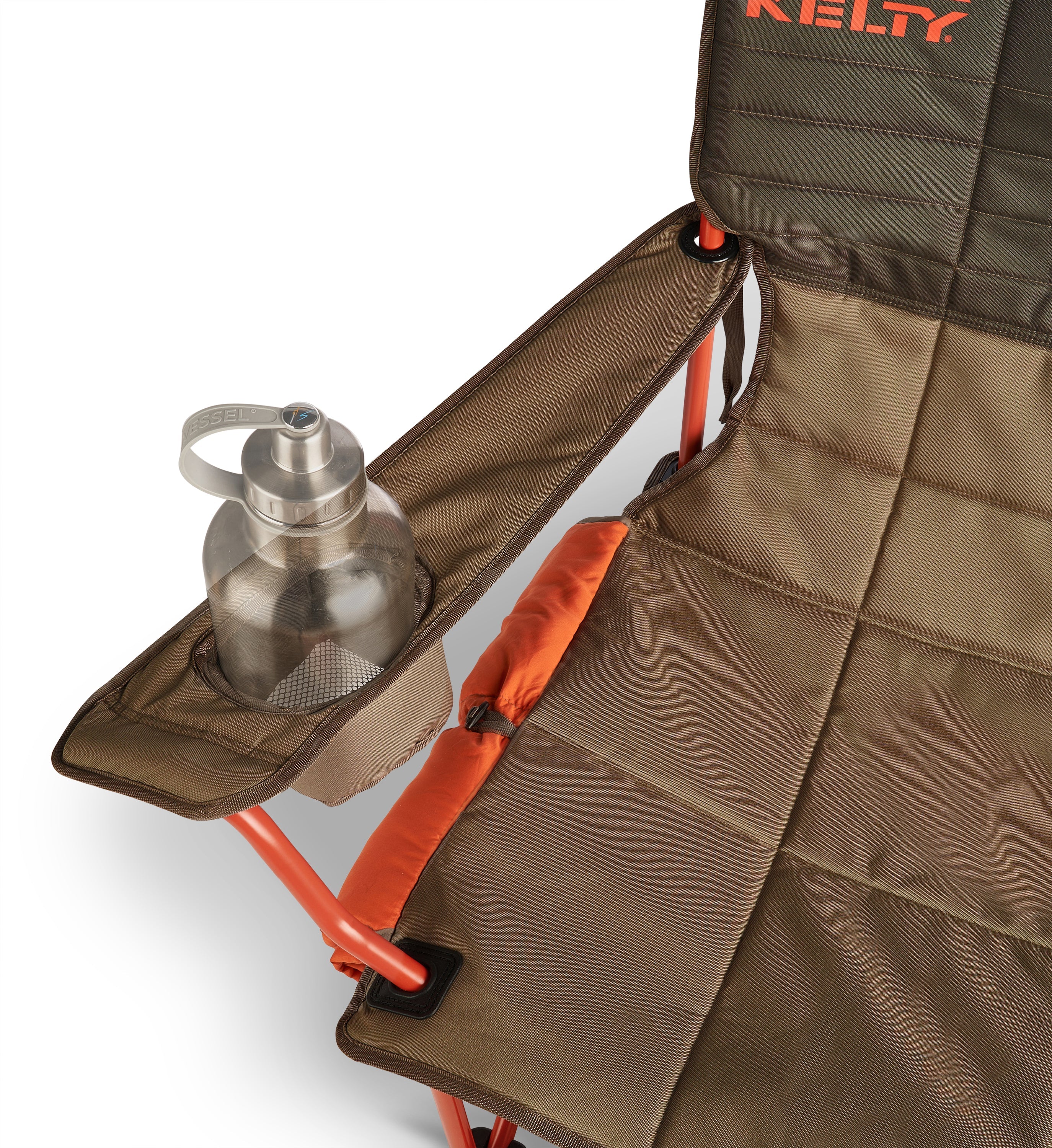 Kelty Low-Loveseat Double Camping Chair in Nest Bungee Cord/Beluga