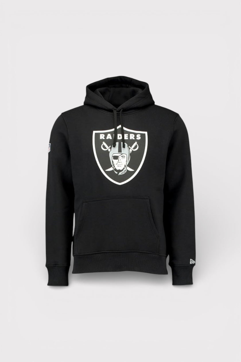 Sudadera con capucha Nike NFL Raiders - Negro y blanco