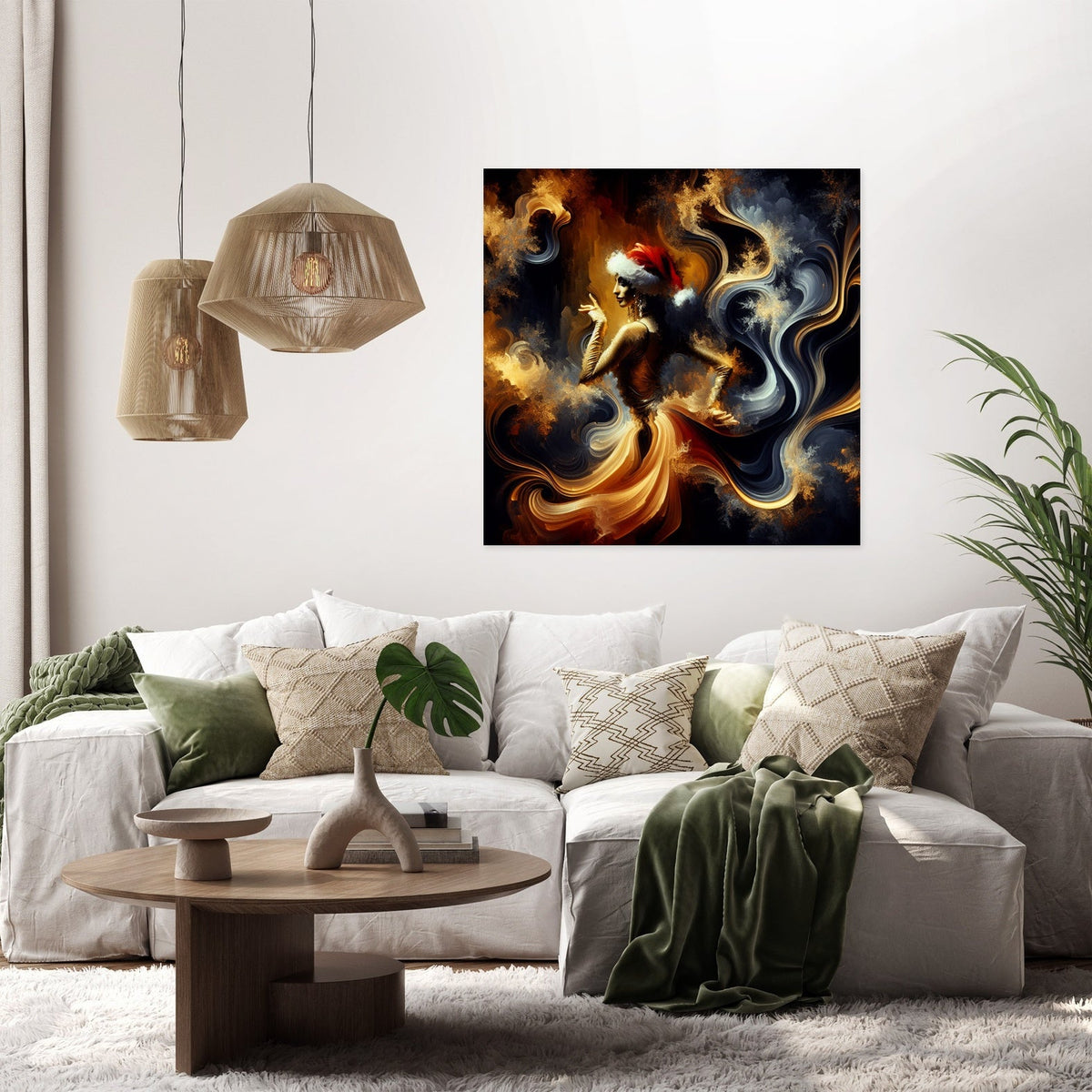 Christmas Enchantment Dance Canvas