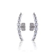 Diamonfire Pave Bar Earrings