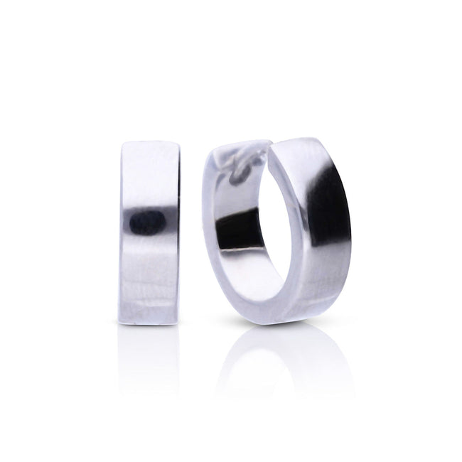 Diamonfire Kreolen mit eckiger Kante