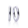 Pendientes de aro lisos Diamonfire