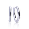 Pendientes de aro lisos Diamonfire