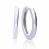 Diamonfire Plain Hoop Earrings