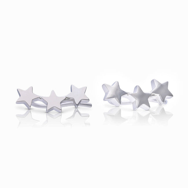 Diamonfire Triple Star Crawler Ohrringe
