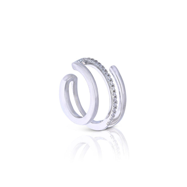 Diamonfire Ear Cuff with Cubic Zirconia