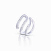 Diamonfire Pave Set Ohrmanschette