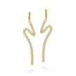 Diamonfire Wave Drop Earrings