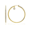 Diamonfire Creole Hoop Earrings