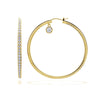 Diamonfire Creole Hoop Earrings